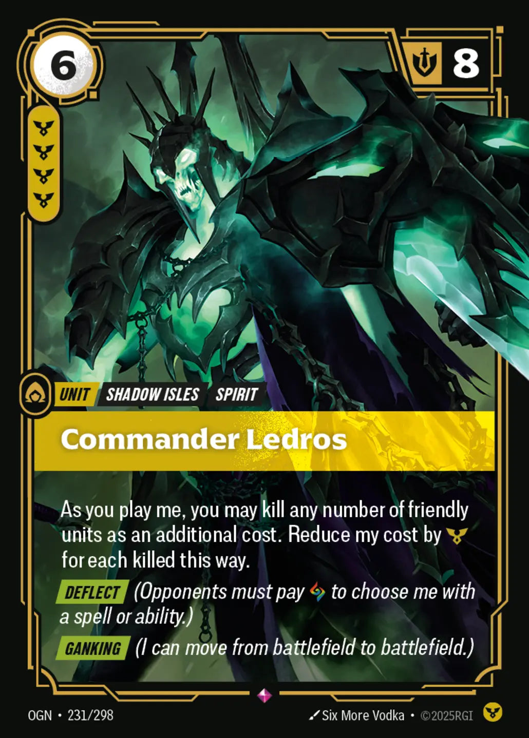 OGN-231/298 Commander Ledros (Foiled)