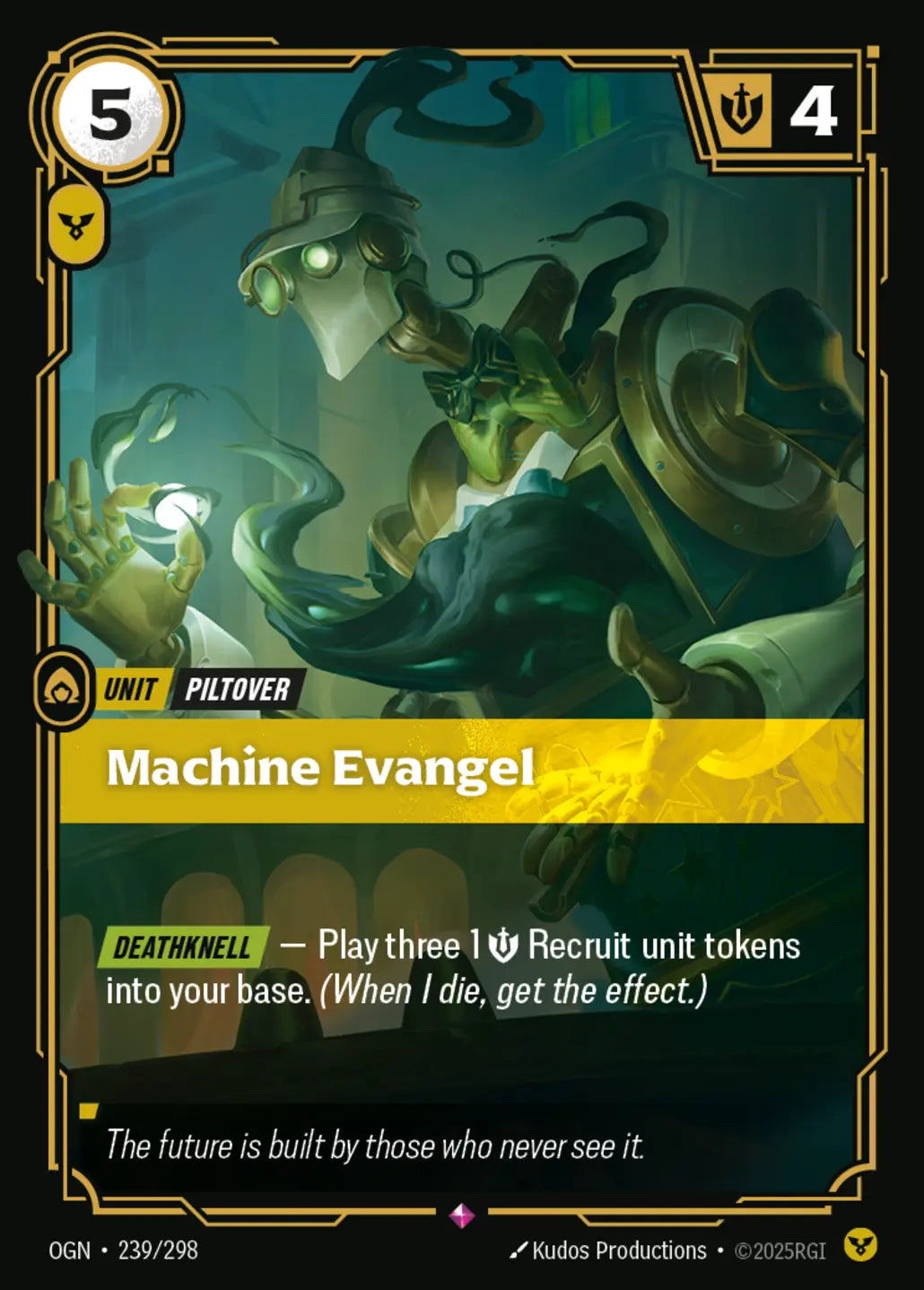 OGN-239/298 Machine Evangel (Foiled)