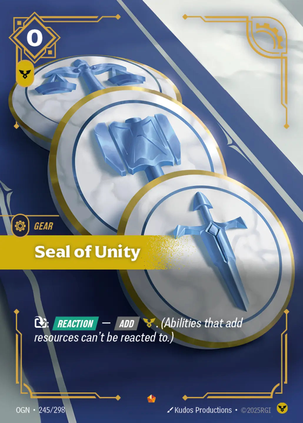 OGN-245/298 Seal of Unity (Foiled)
