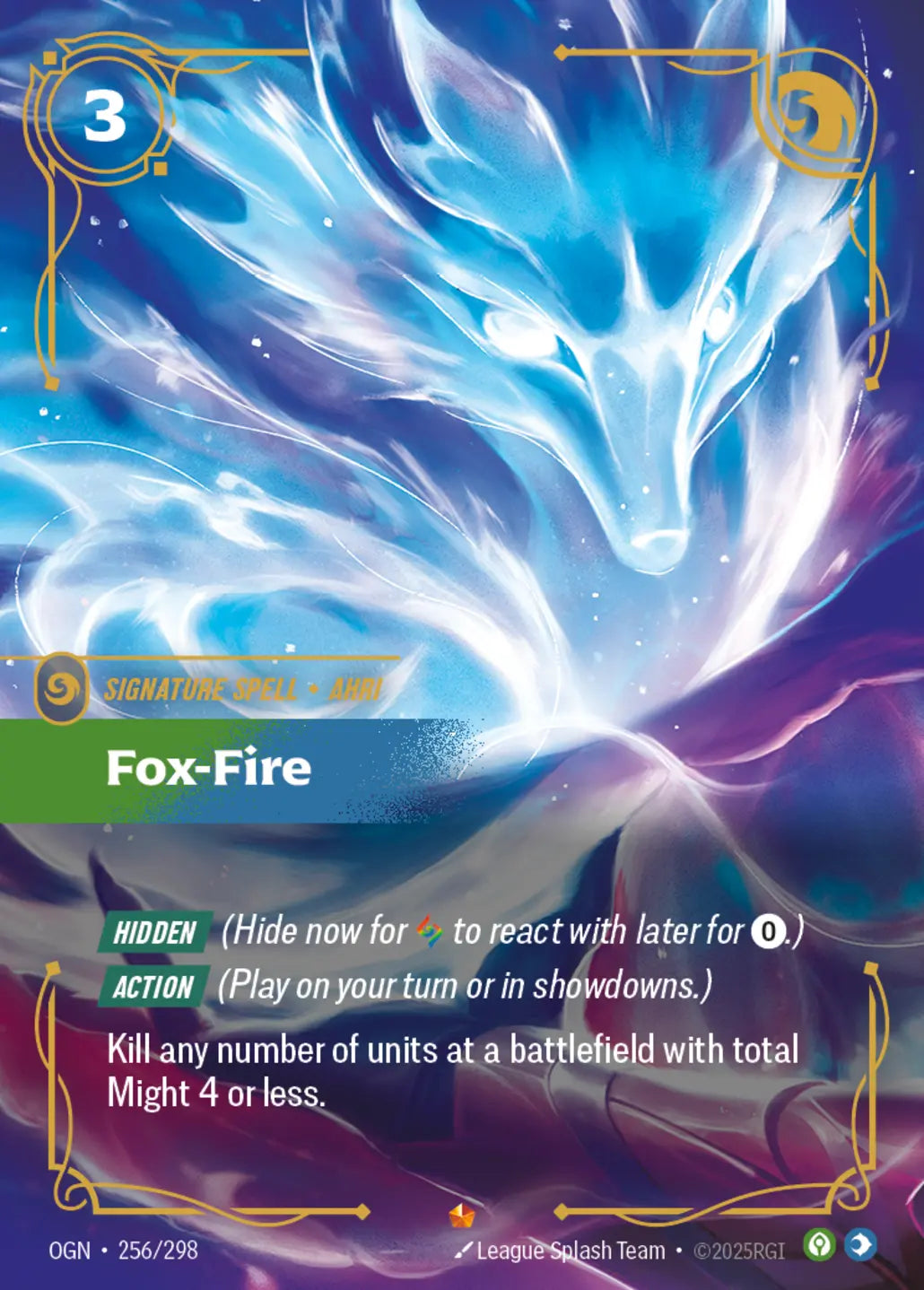 OGN-256/298 Fox-Fire (Foiled)