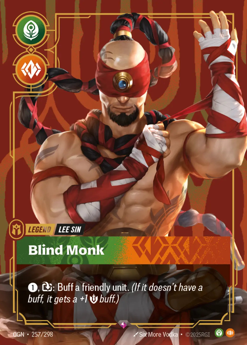 OGN-257/298 Blind Monk (Foiled)