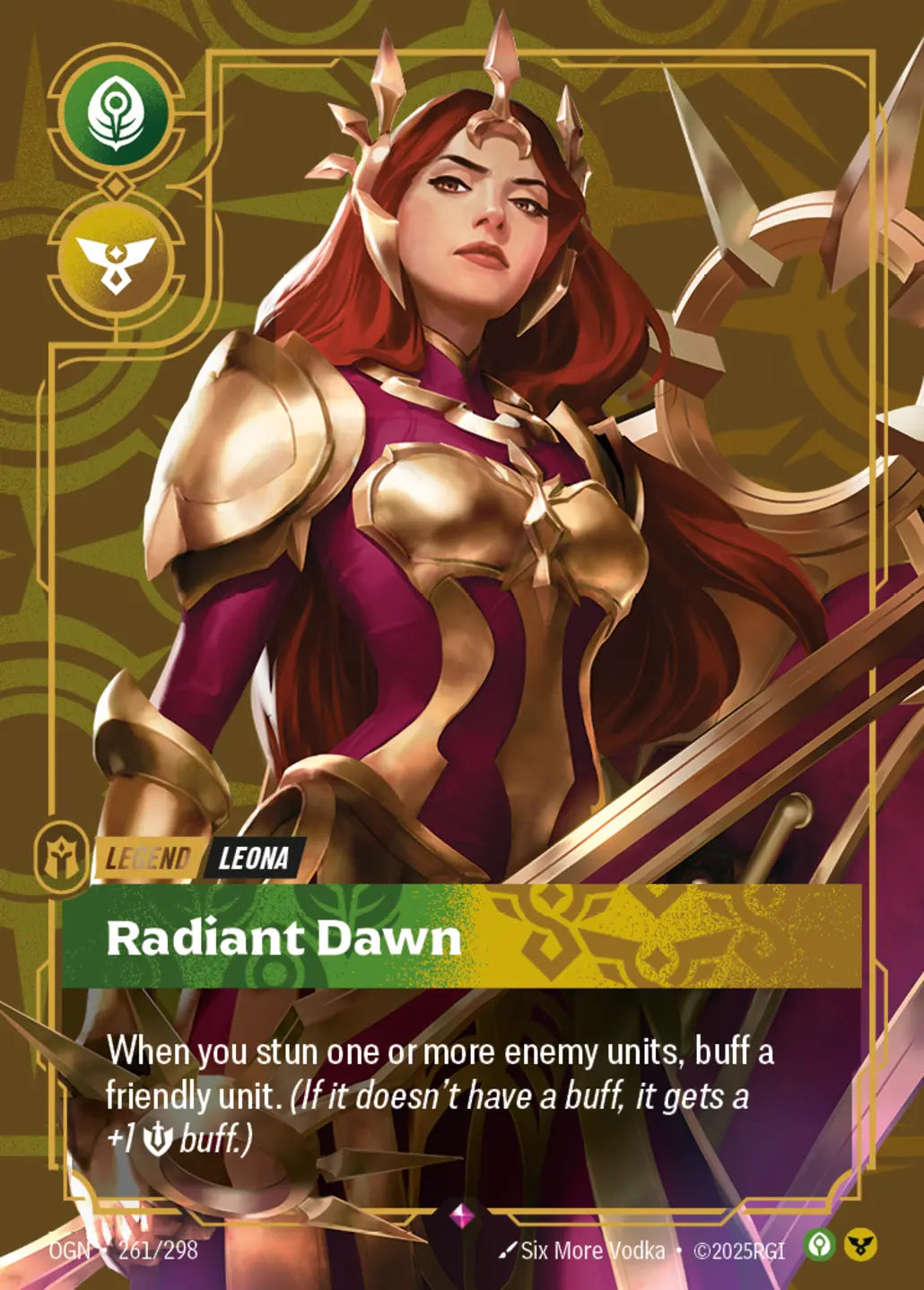 OGN-261/298 Radiant Dawn (Foiled)