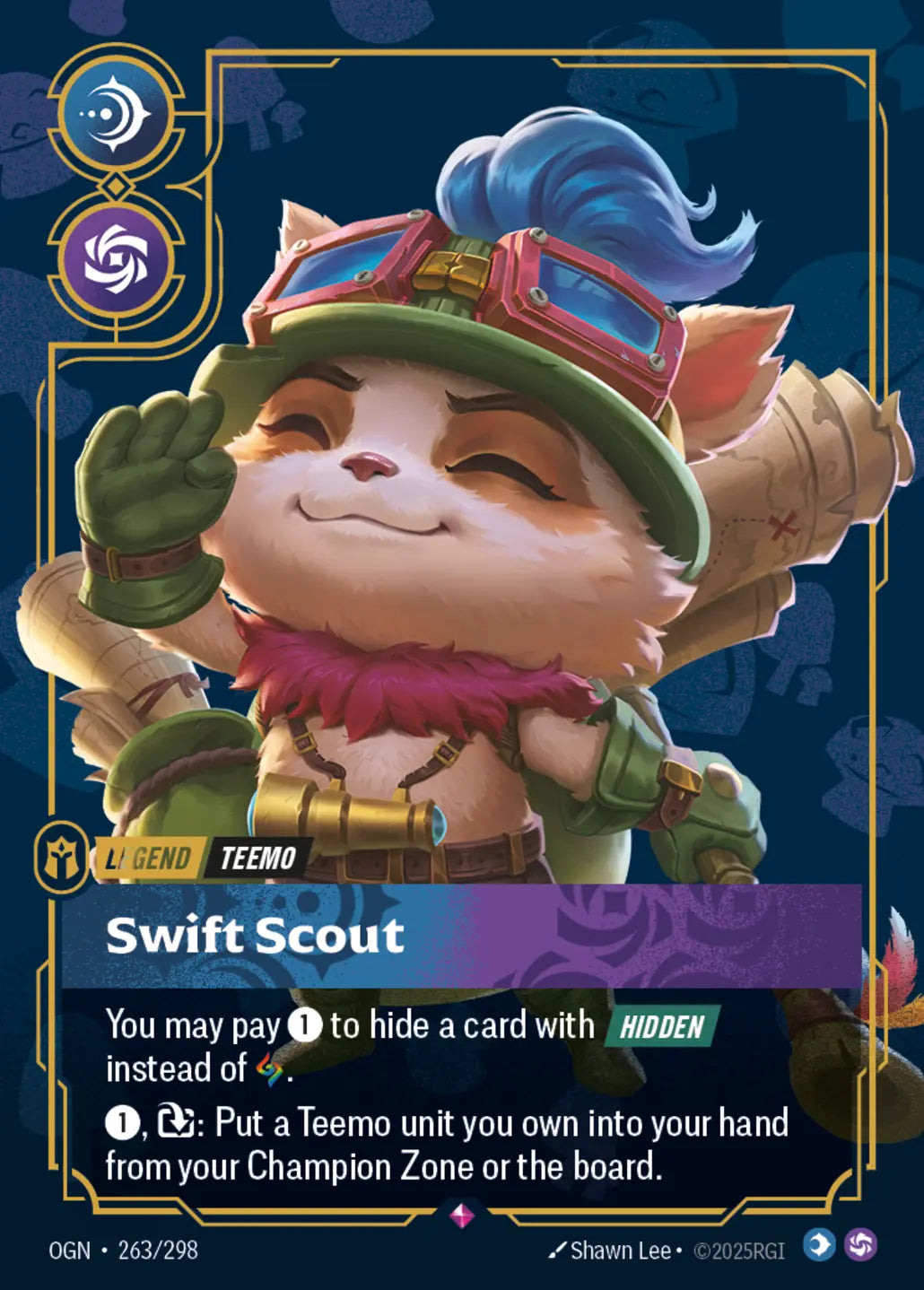 OGN-263/298 Swift Scout (Foiled)