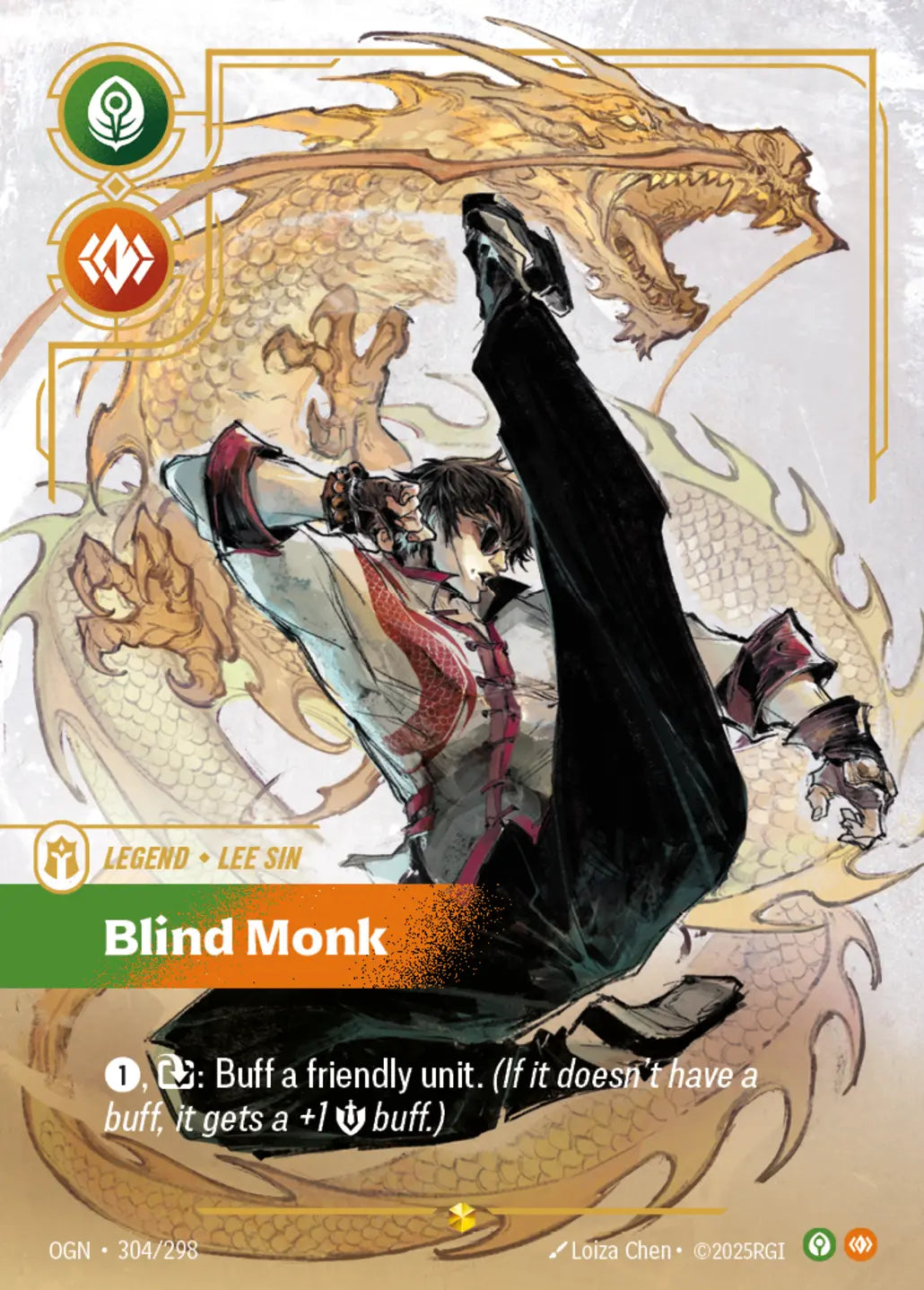OGN-304/298 Blind Monk (AA)