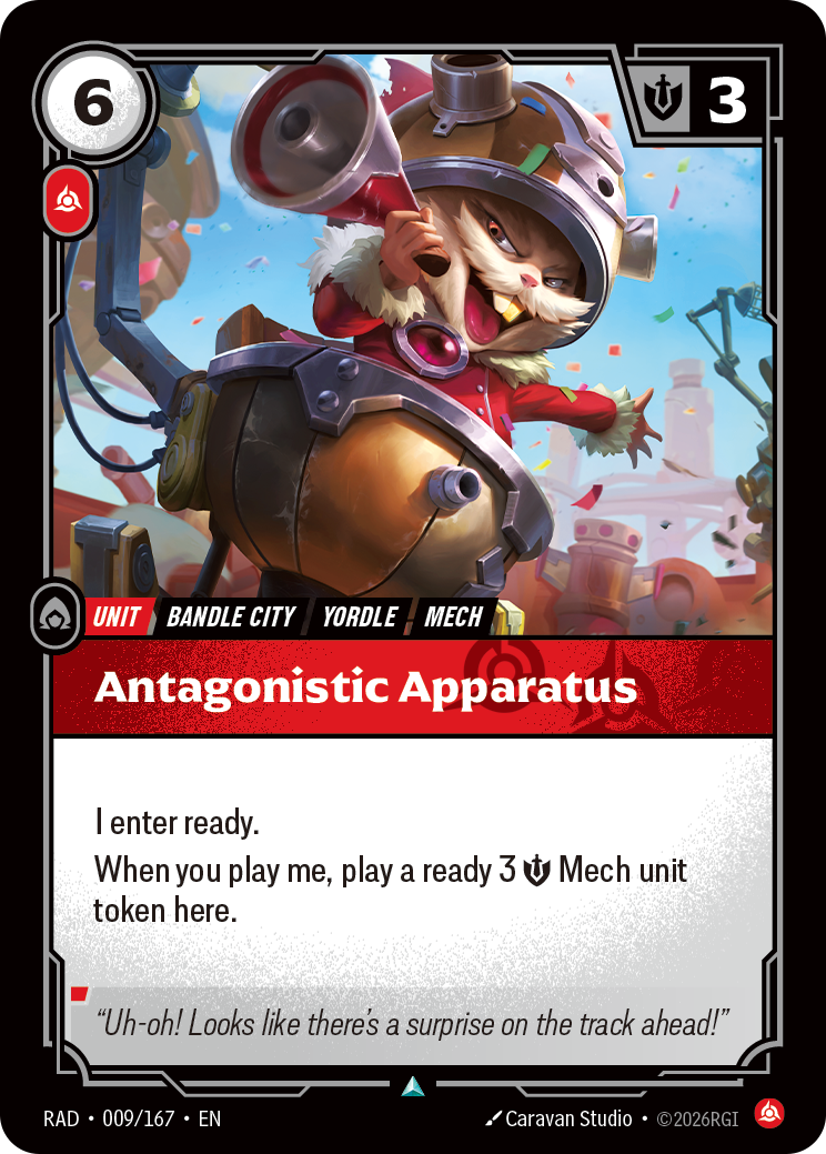 RAD-009/167 Antagonistic Apparatus