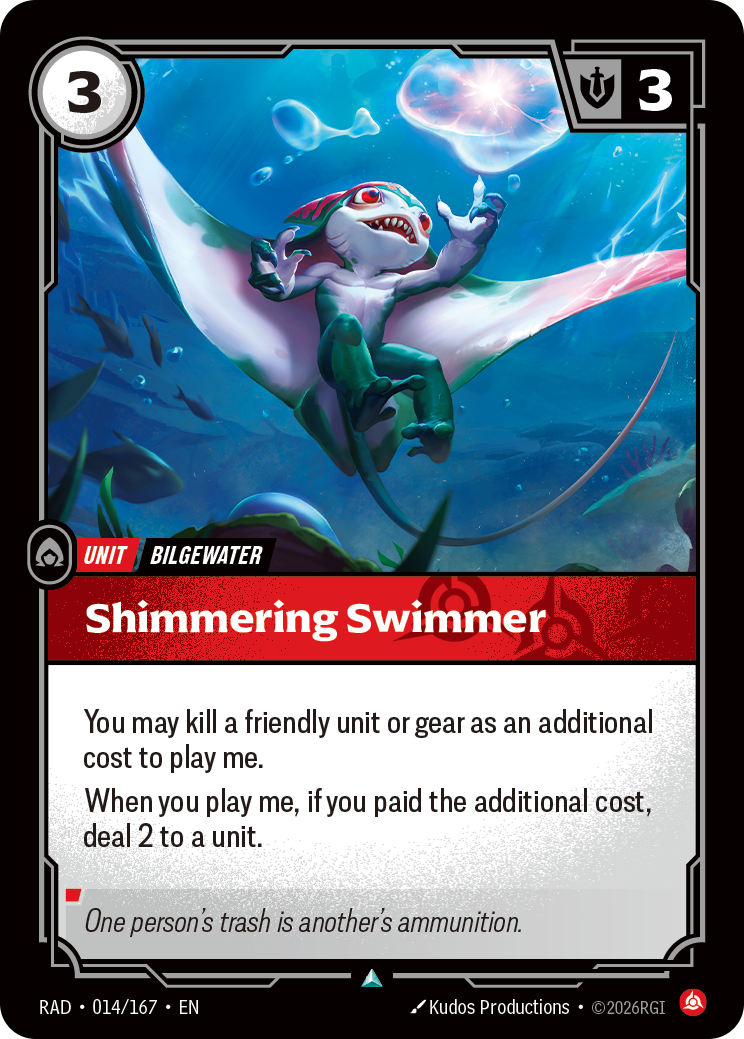 RAD-014/167 Shimmering Swimmer