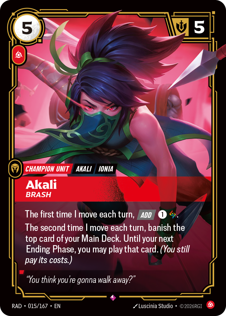 RAD-015/167 Akali, Brash