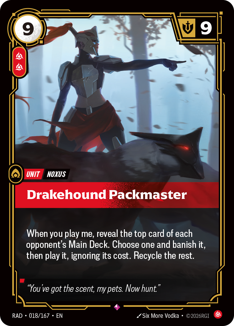 RAD-018/167 Drakehound Packmaster