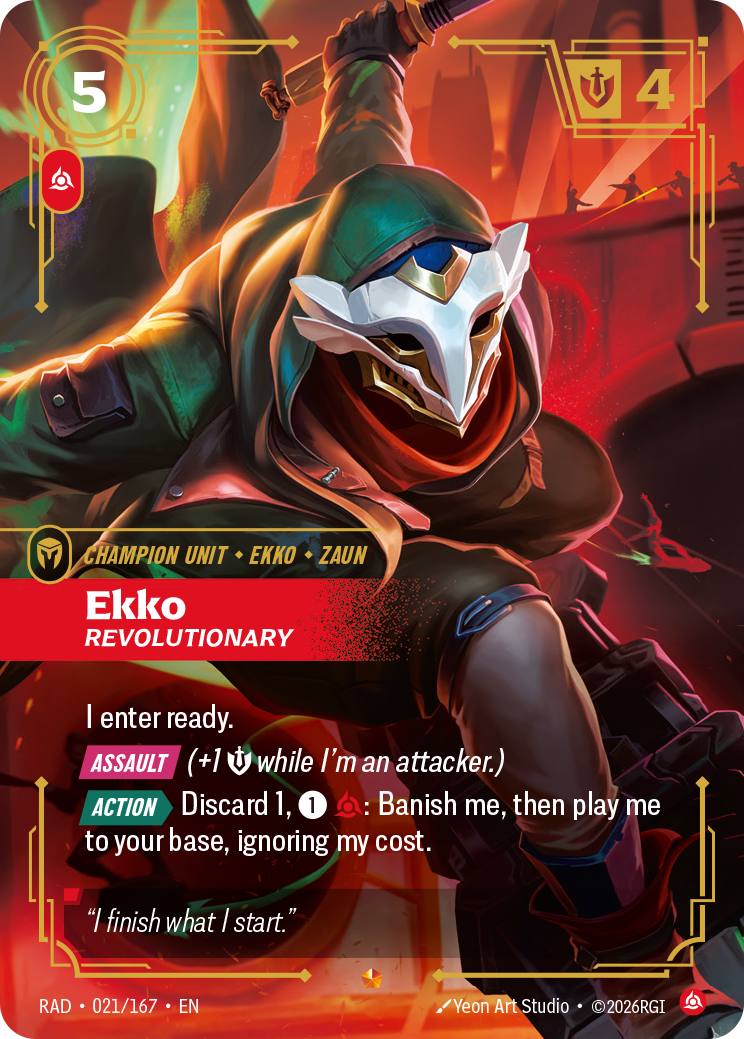 RAD-021/167 Ekko, Revolutionary