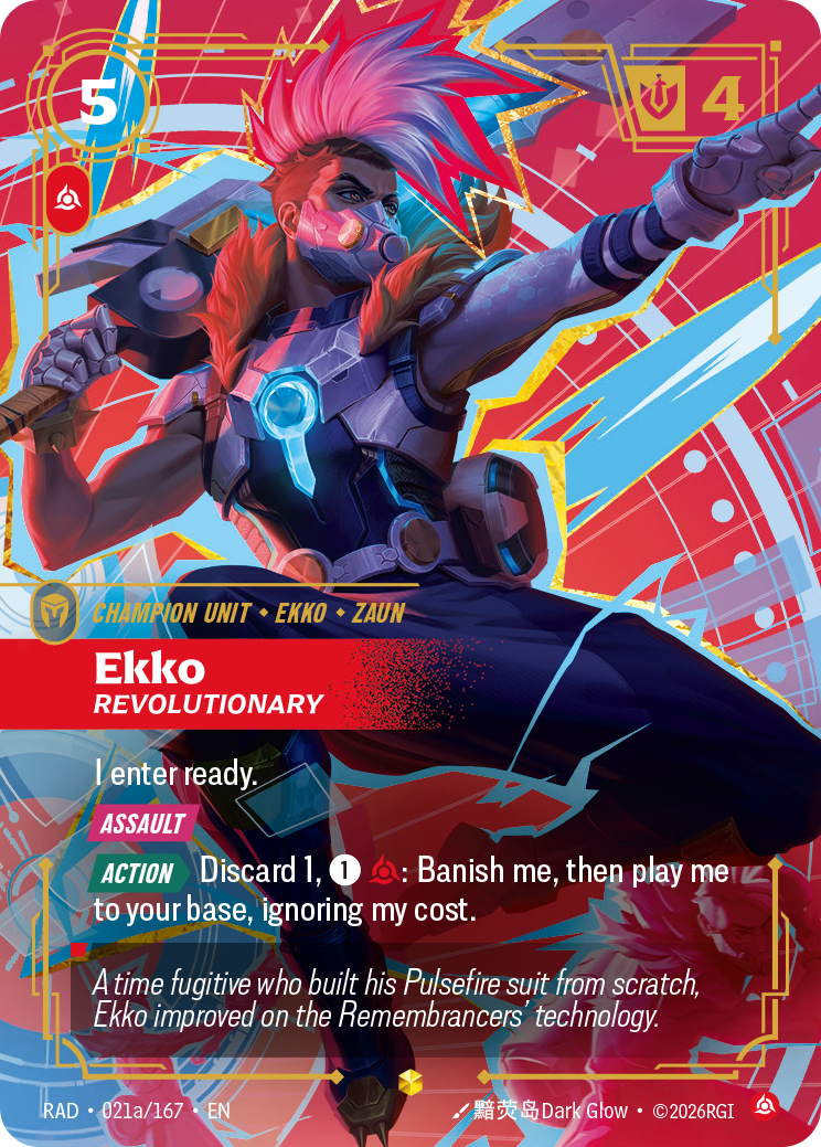 RAD-021a/167 Ekko, Revolutionary (AA)