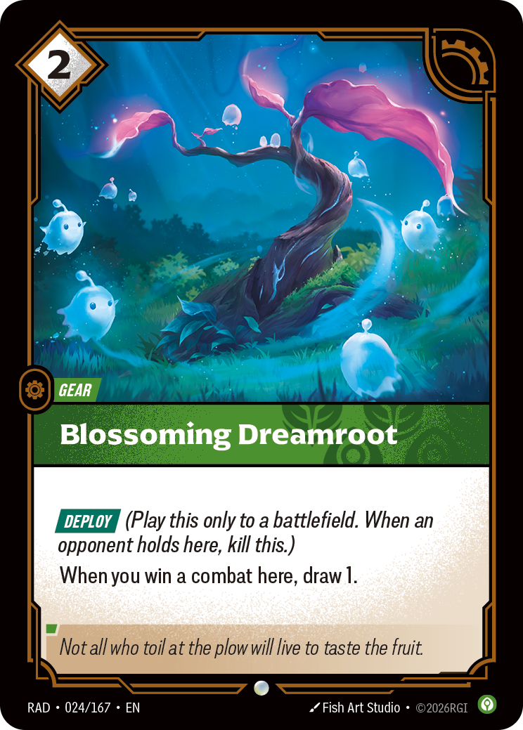 RAD-024/167 Blossoming Dreamroot (Foiled)