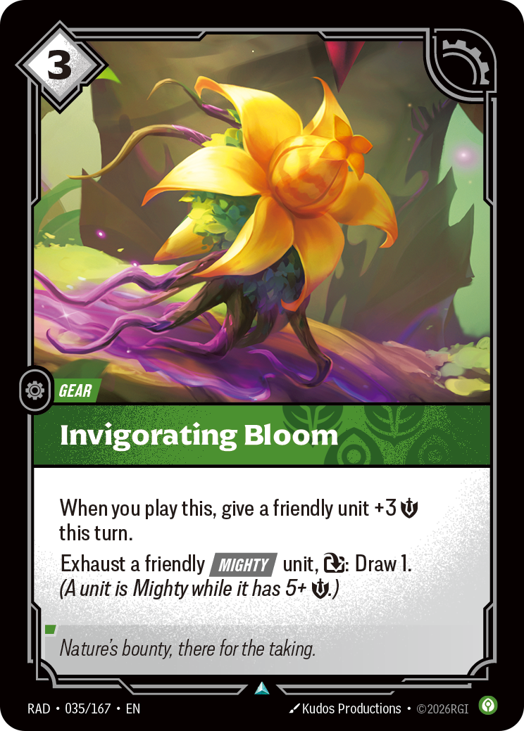 RAD-035/167 Invigorating Bloom
