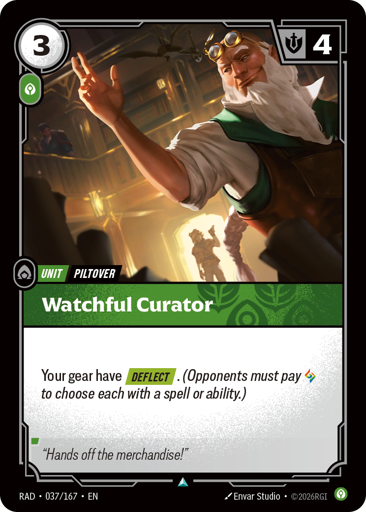 RAD-037/167 Watchful Curator