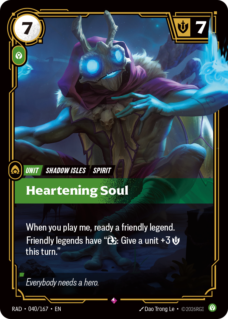RAD-040/167 Heartening Soul