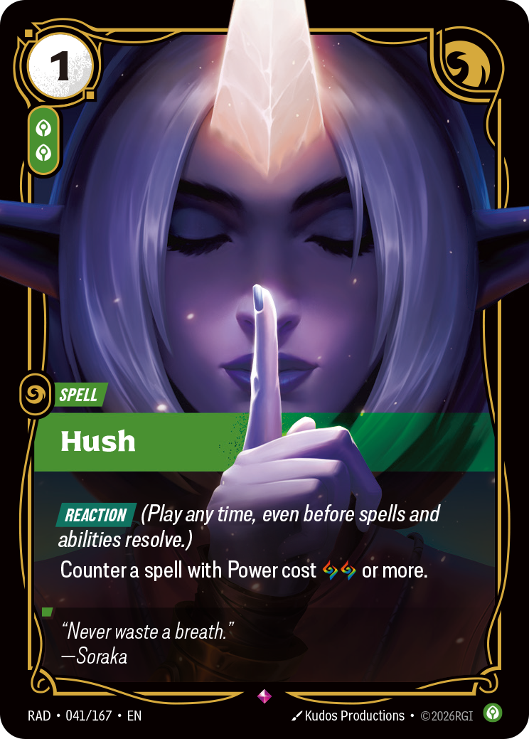 RAD-041/167 Hush