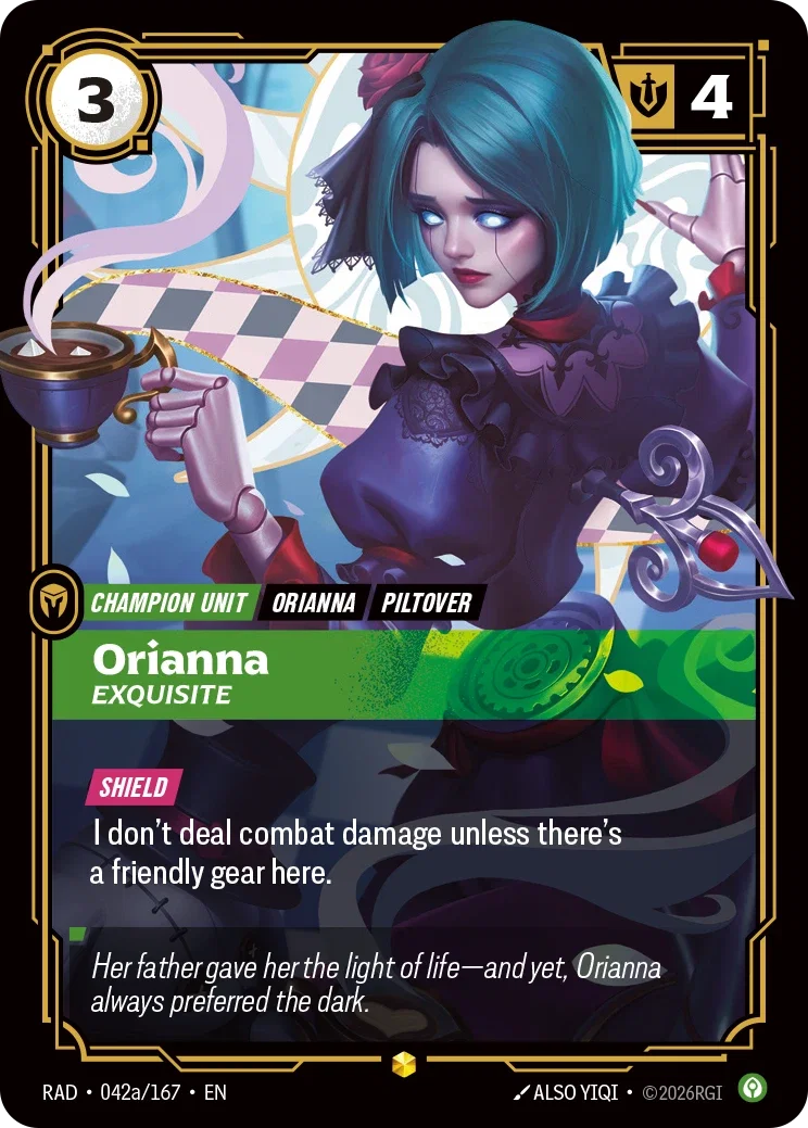 RAD-042a/167 Orianna, Exquisite (AA)