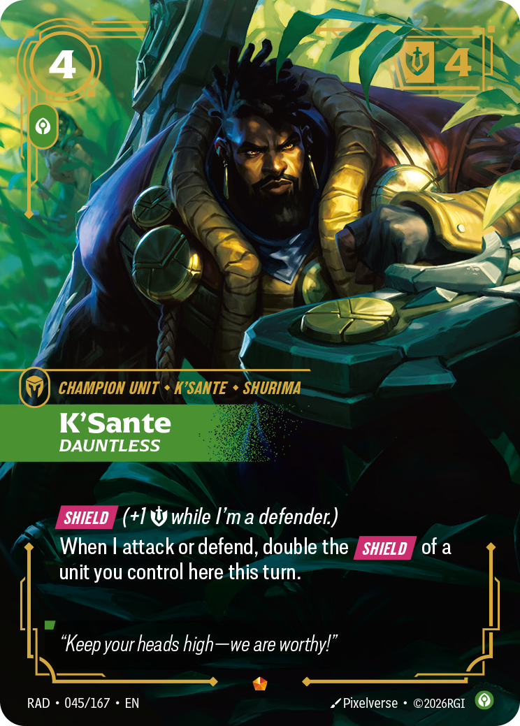 RAD-045/167 K'Sante, Dauntless