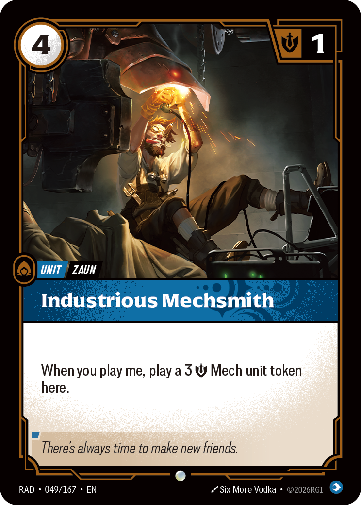 RAD-049/167 Industrious Mechsmith (Foiled)