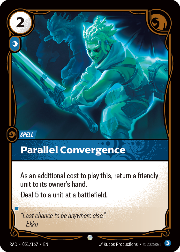 RAD-051/167 Parallel Convergence