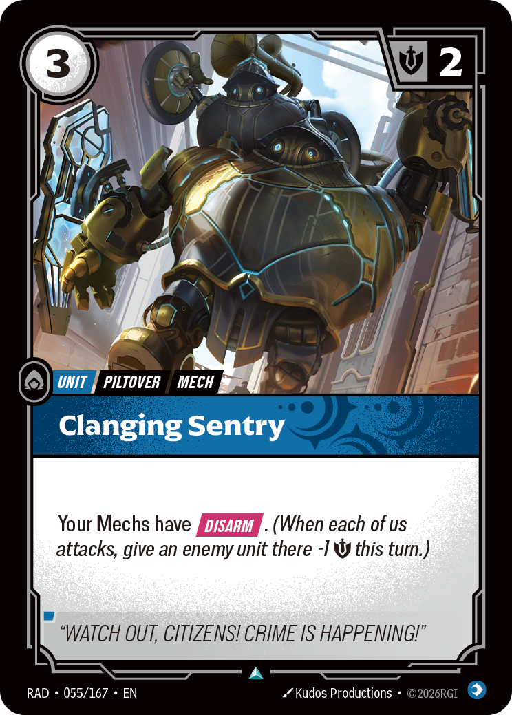 RAD-055/167 Clanging Sentry