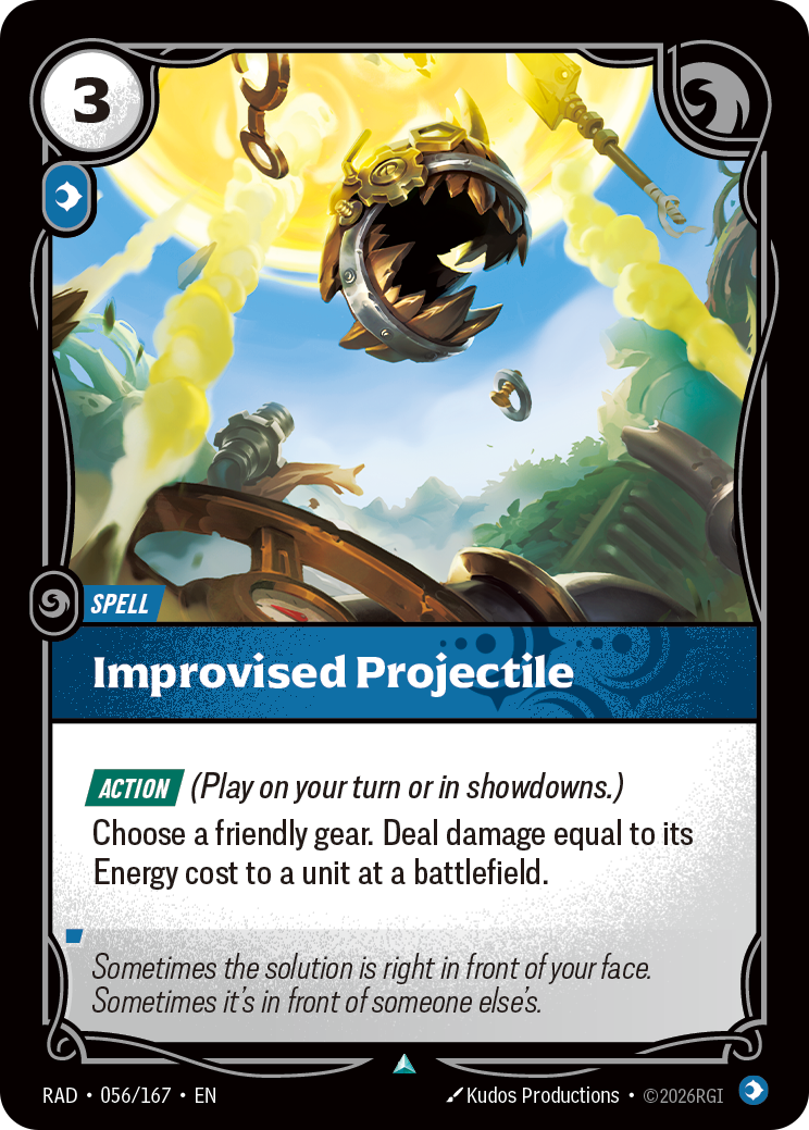 RAD-056/167 Improvised Projectile (Foiled)