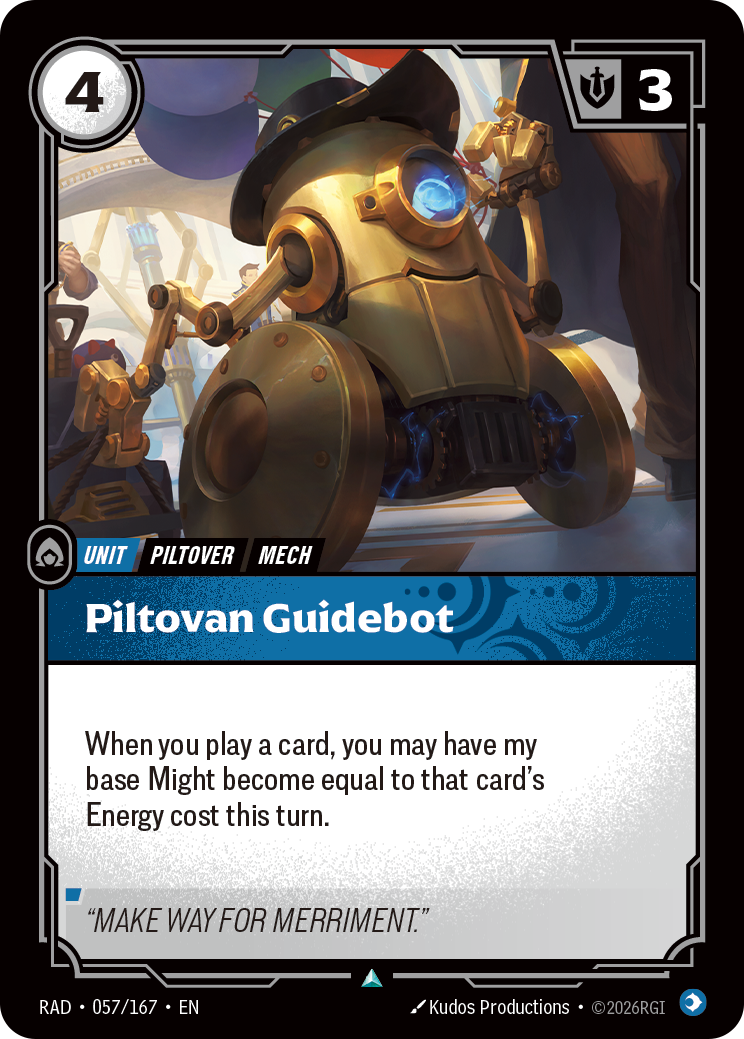 RAD-057/167 Piltovan Guidebot