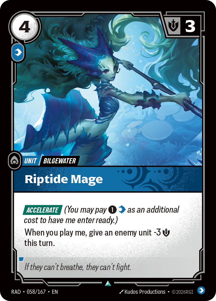 RAD-058/167 Riptide Mage