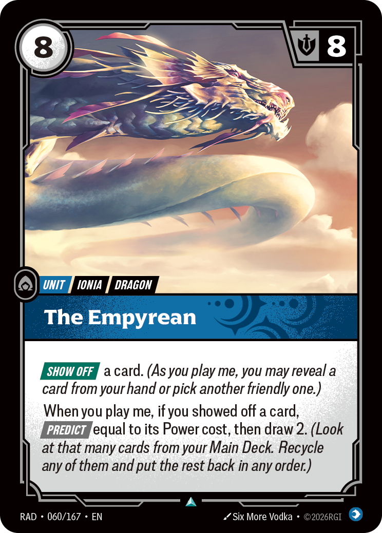 RAD-060/167 The Empyrean (Foiled)