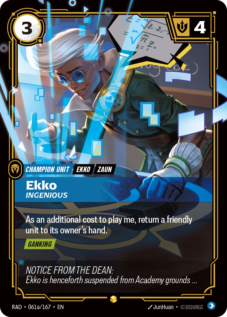 RAD-061a/167 Ekko, Ingenious (AA)