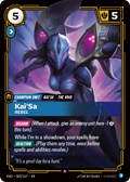 RAD-063/167 Kai'Sa, Rebel