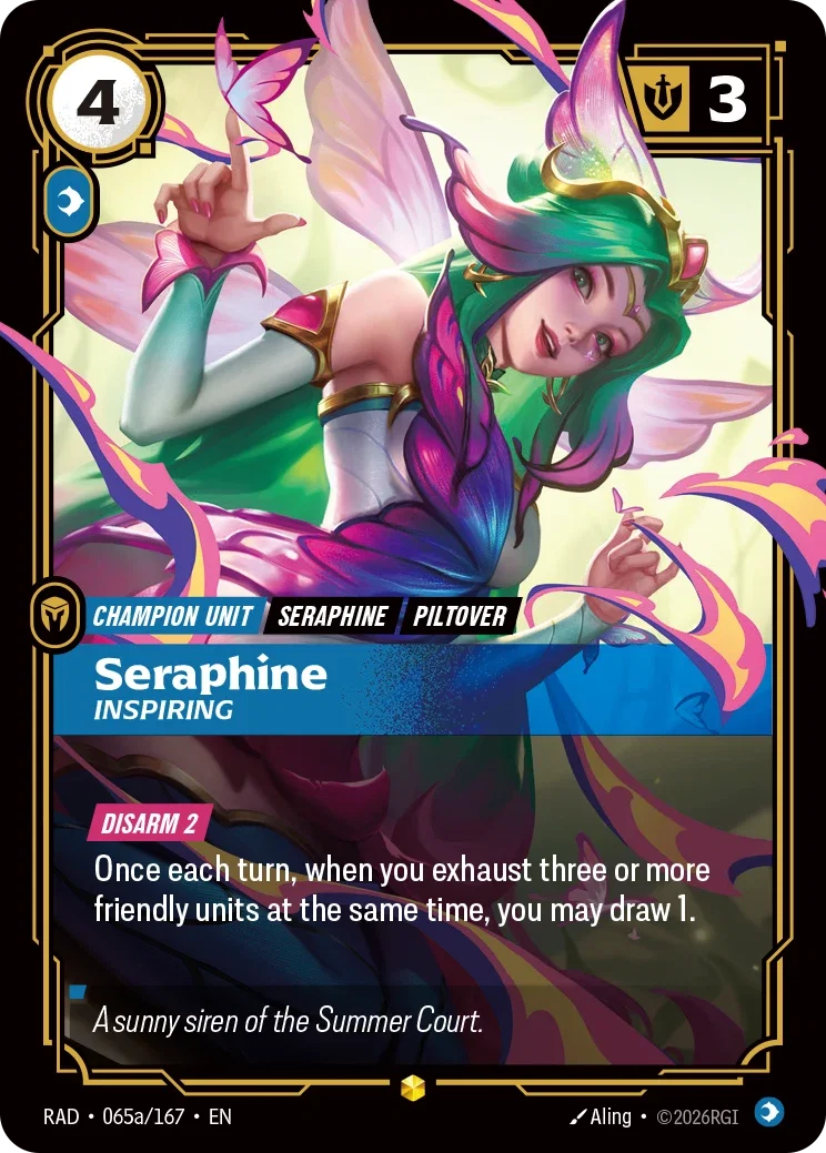 RAD-065a/167 Seraphine, Inspiring (AA)
