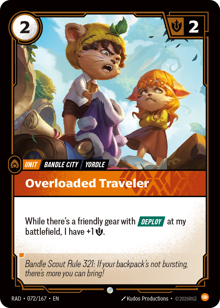 RAD-072/167 Overloaded Traveler (Foiled)