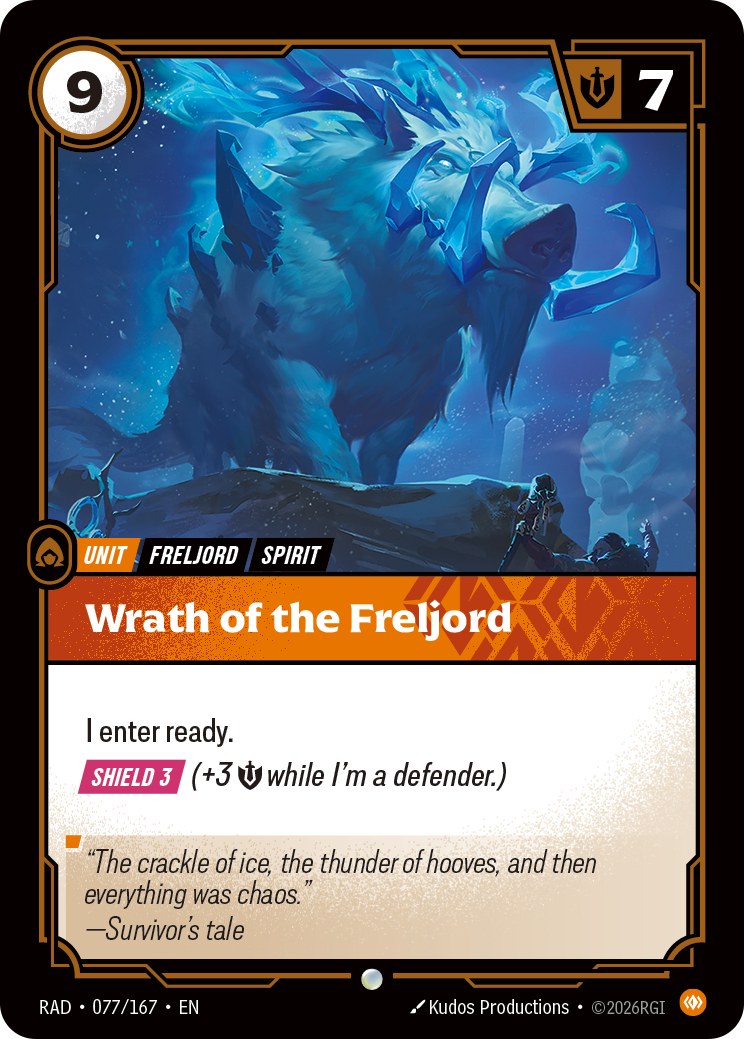 RAD-077/167 Wrath of the Freljord