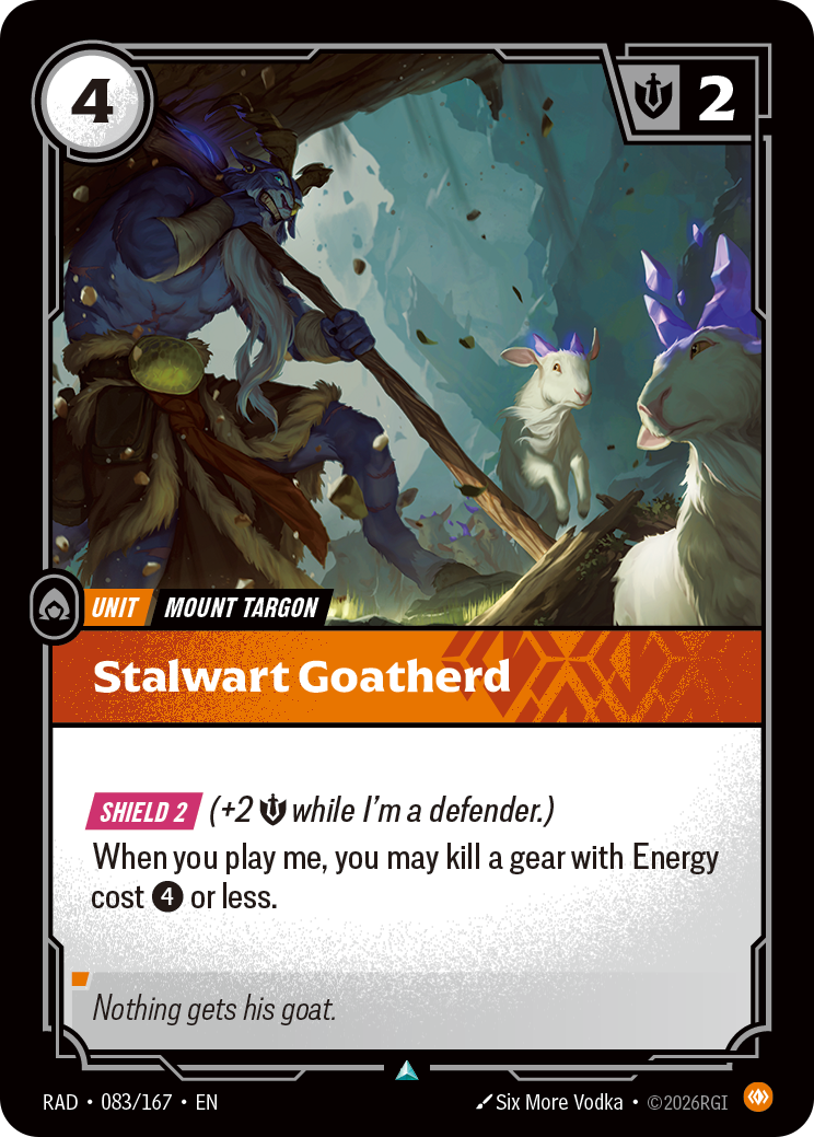 RAD-083/167 Stalwart Goatherd