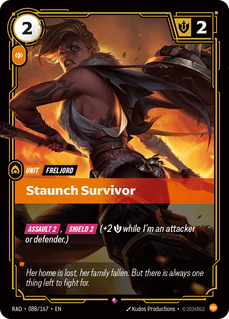 RAD-088/167 Staunch Survivor
