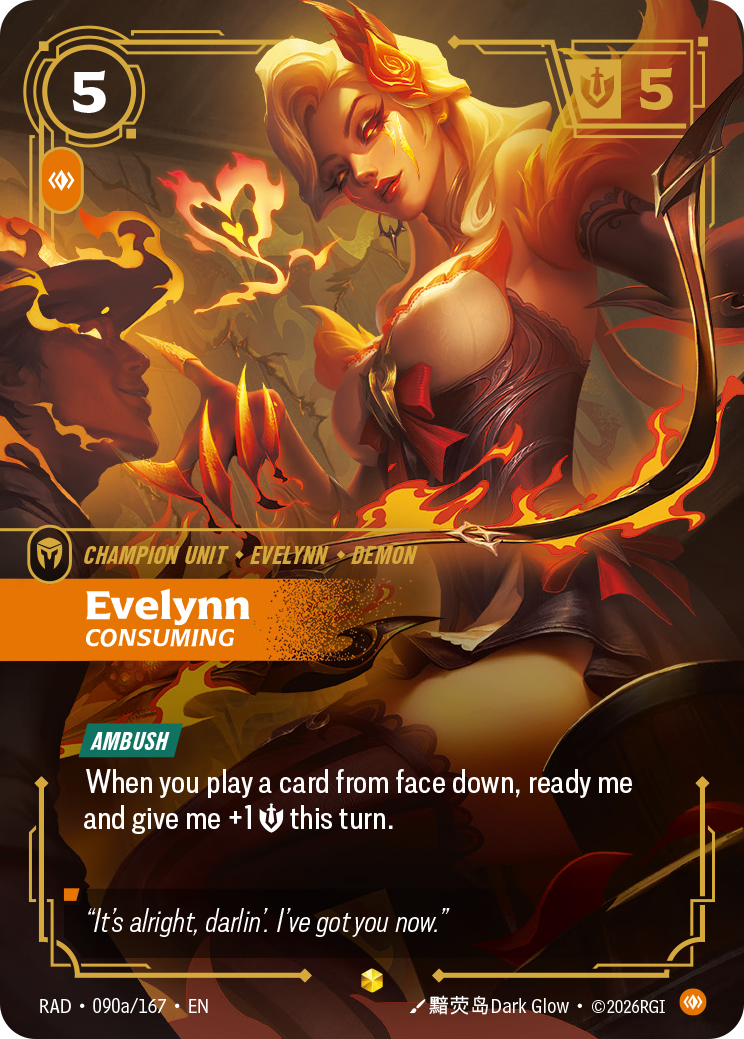 RAD-090a/167 Evelynn, Consuming (AA)