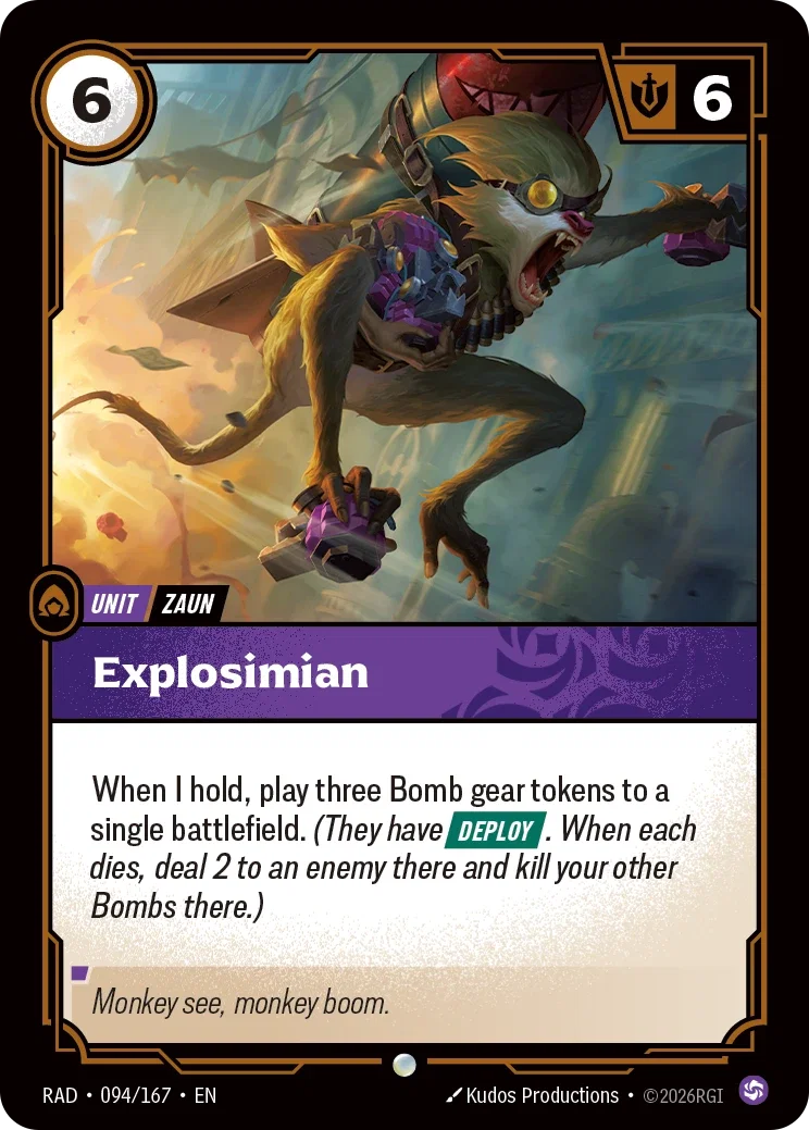 RAD-094/167 Explosimian (Foiled)