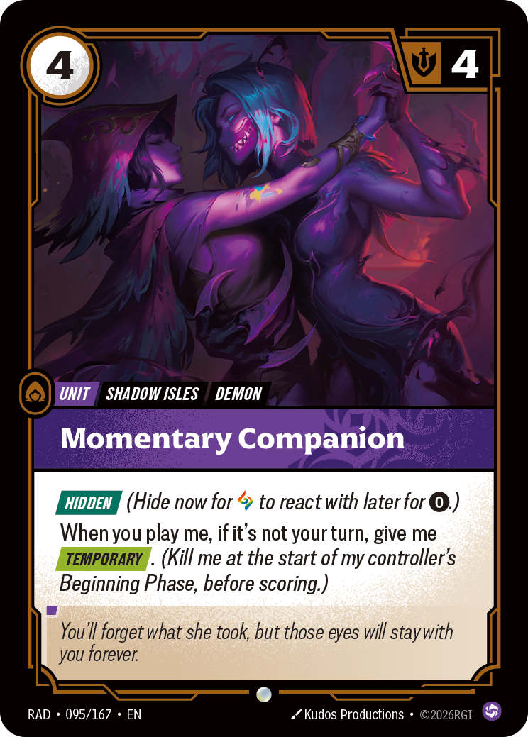 RAD-095/167 Momentary Companion