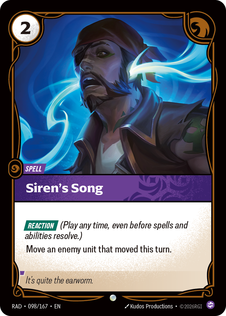RAD-098/167 Siren's Song (Foiled)