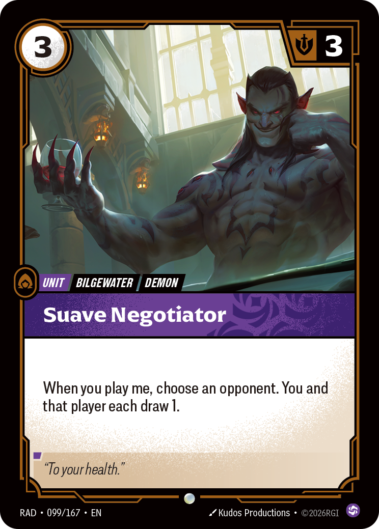 RAD-099/167 Suave Negotiator (Foiled)