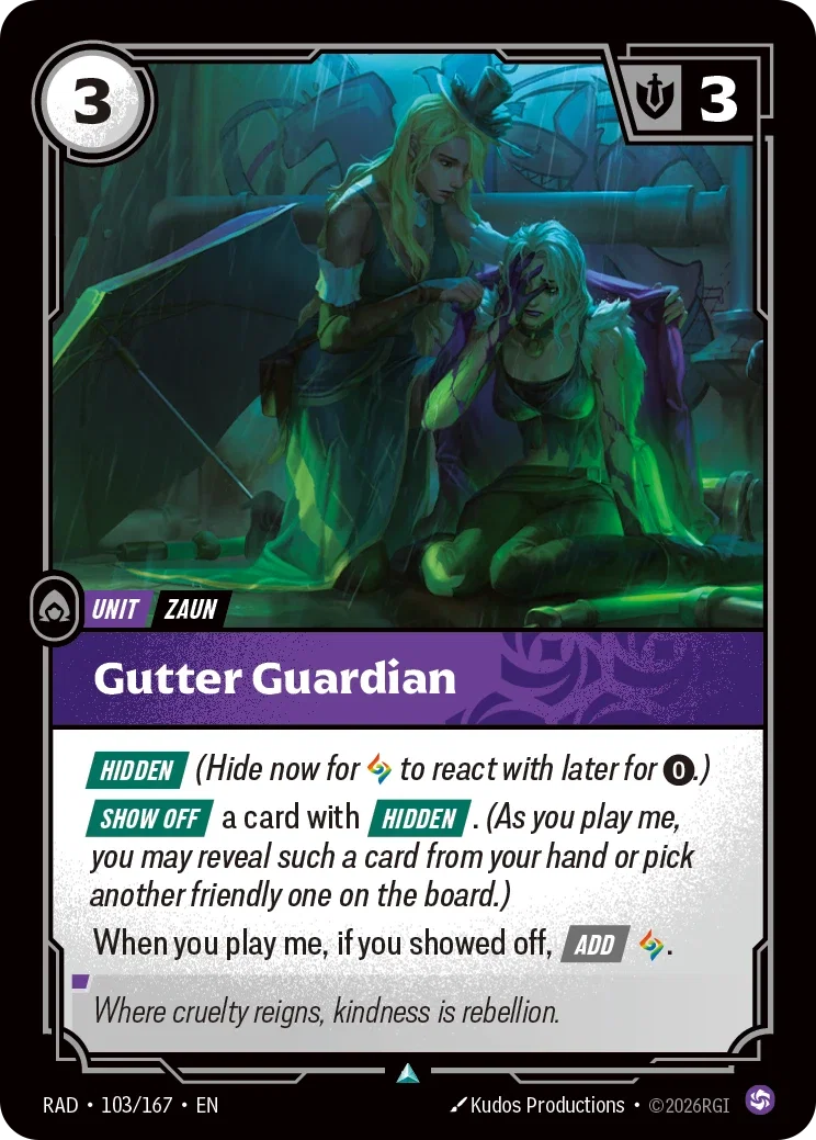 RAD-103/167 Gutter Guardian (Foiled)