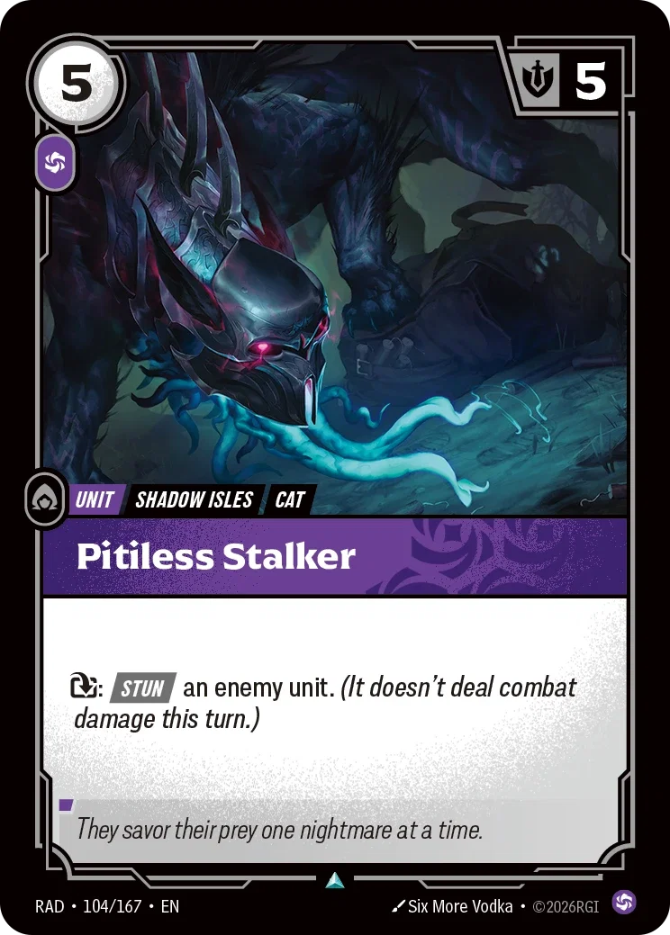 RAD-104/167 Pitiless Stalker (Foiled)