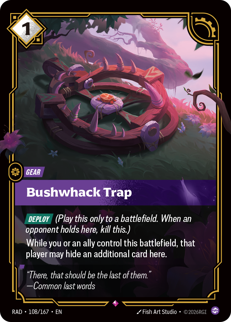 RAD-108/167 Bushwhack Trap