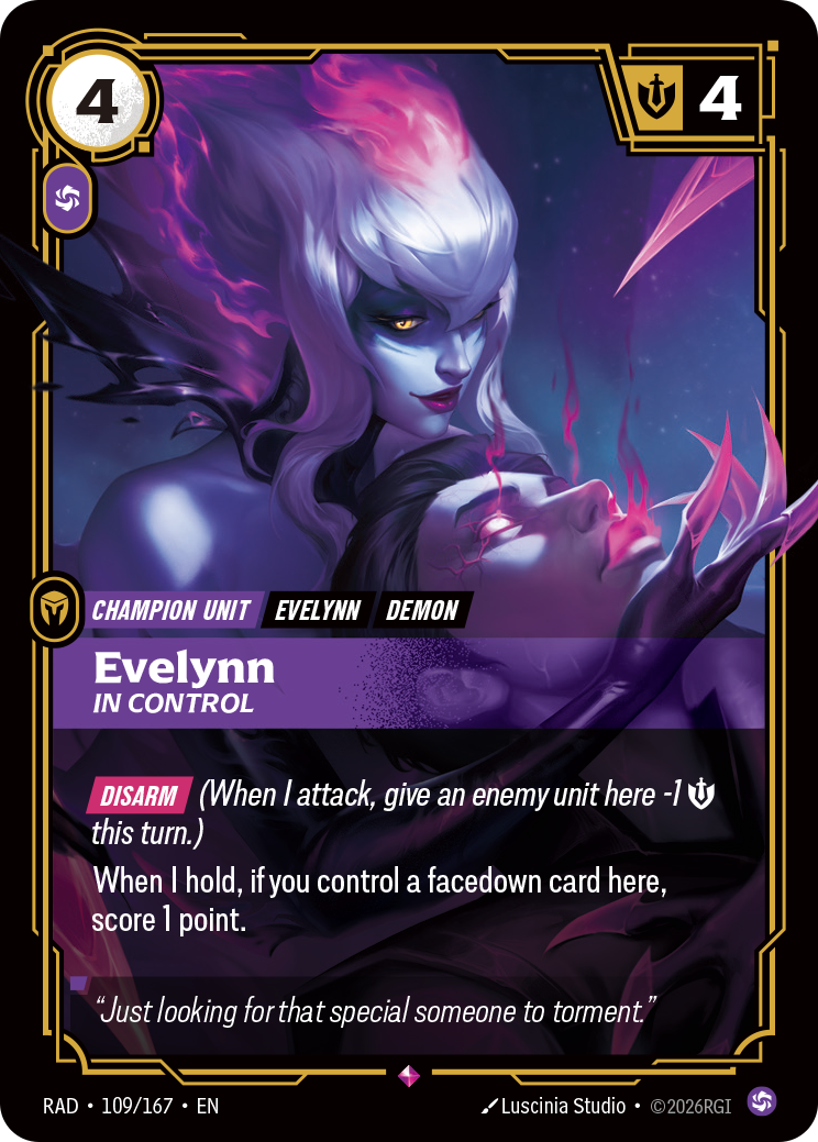 RAD-109/167 Evelynn, In Control
