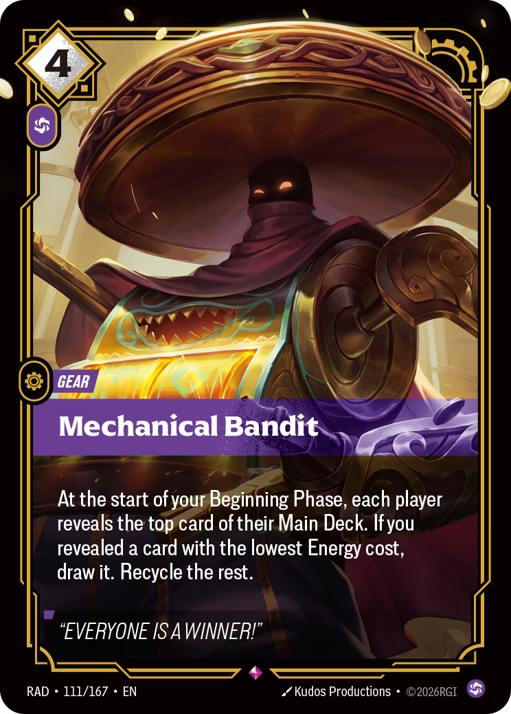 RAD-111/167 Mechanical Bandit