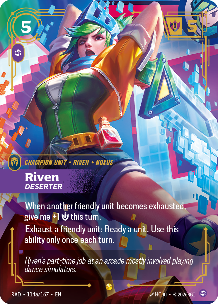 RAD-114a/167 Riven, Deserter (AA)