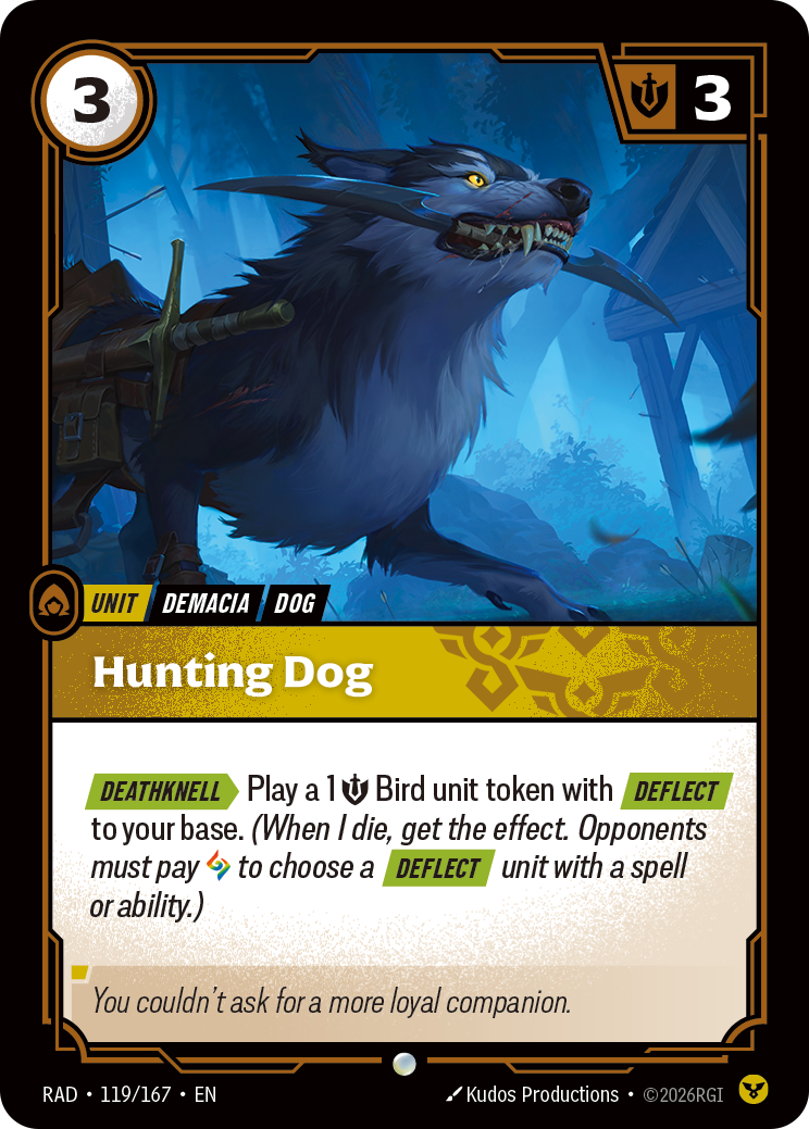 RAD-119/167 Hunting Dog (Foiled)