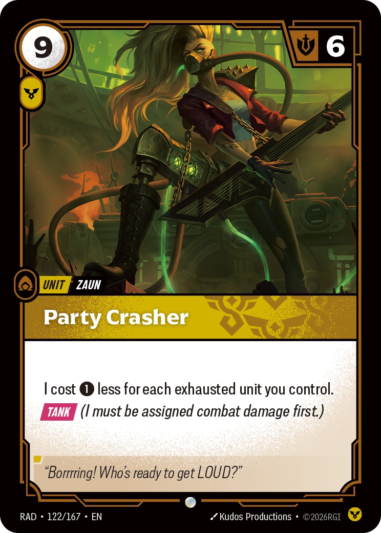 RAD-122/167 Party Crasher (Foiled)