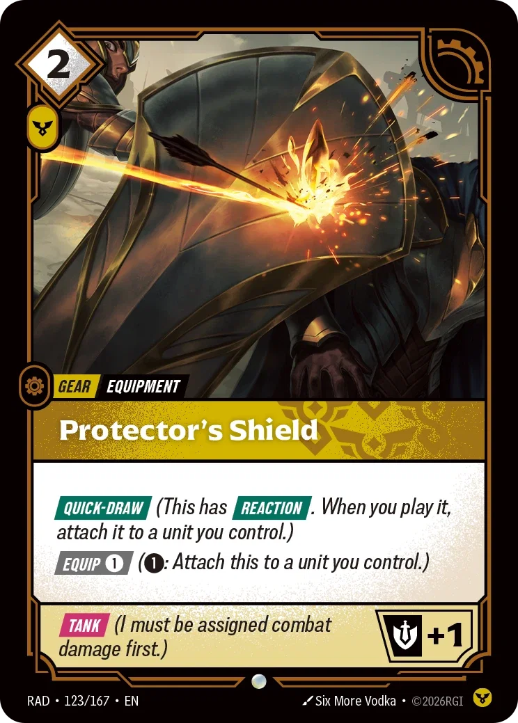 RAD-123/167 Protector's Shield