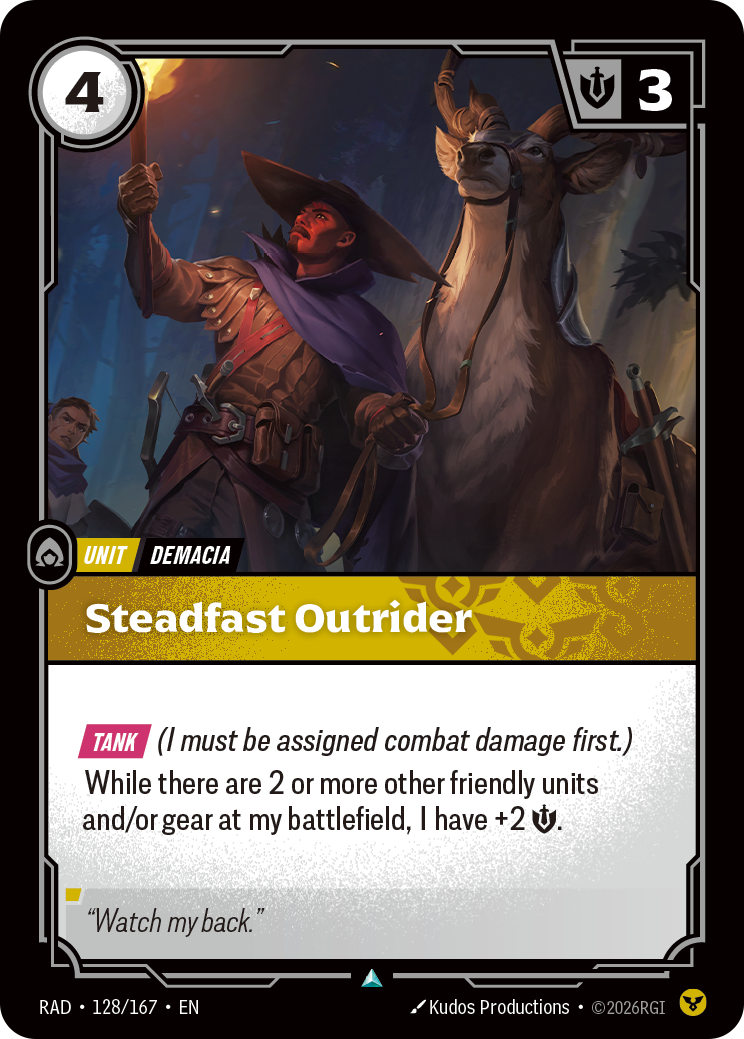 RAD-128/167 Steadfast Outrider